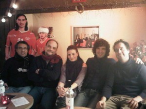 BERN.  with our friends and organizers Dominique and Roly