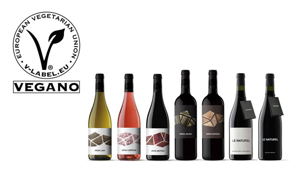 Aroa Bodegas recibe el certificado V-Label para sus vinos 100% veganos
