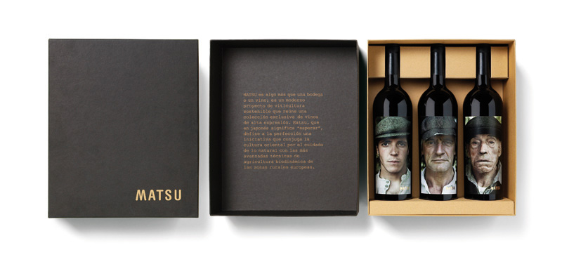 The Matsu wine collection wins the Best Packaging prize at the IWC Merchant Awards Spain