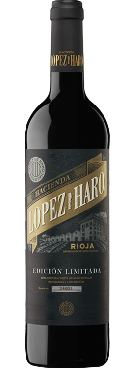 botella Hacienda López de Haro edicion limitada