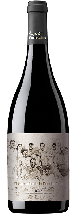 botella garnachas familia